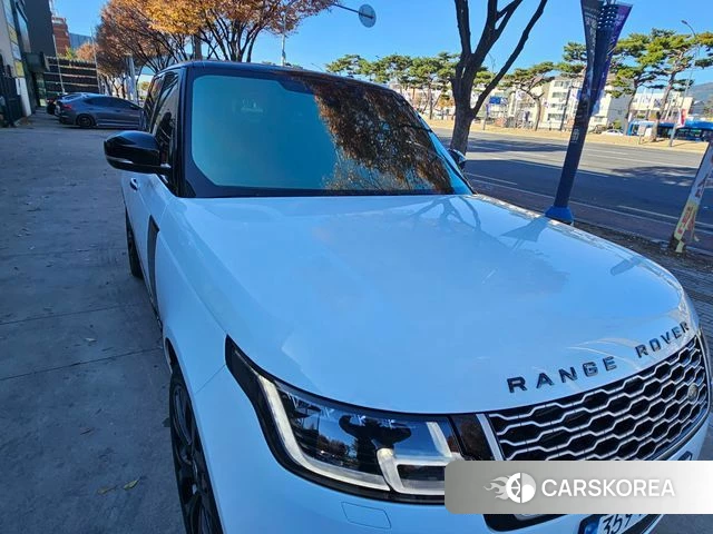 Land Rover Range Rover 4th Generation 2018 Белый из Кореи