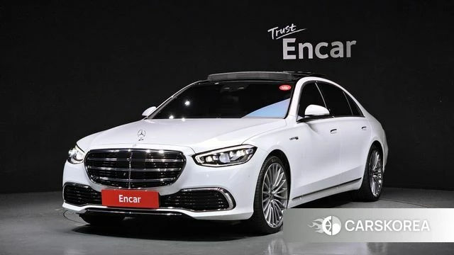Mercedes-Benz S-Class W223 2024 Белый из Кореи