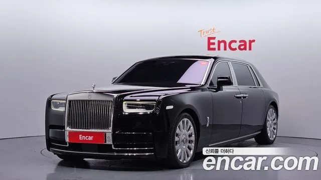 Rolls-Royce Phantom 2018 Черный из Кореи