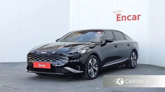 Kia K8 Hybrid 2021 Черный из Кореи