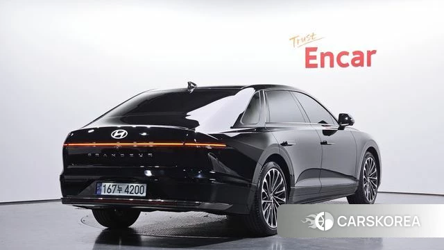 Hyundai Grandeur (GN7) 2024 Черный из Кореи