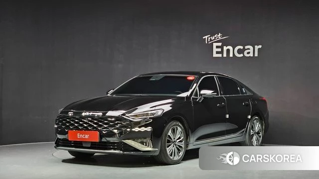 Kia K8 Hybrid 2022 Черный из Кореи