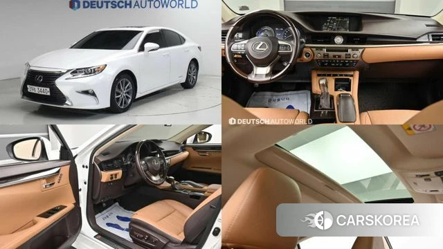 Lexus New ES300h 2018 Белый из Кореи
