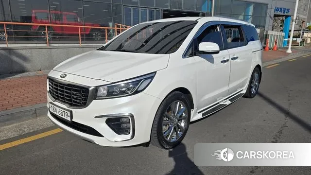 Kia The New Carnival 2019 Белый из Кореи