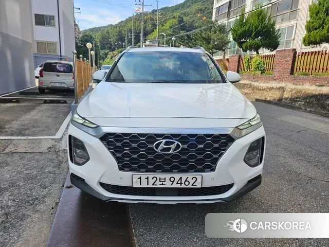 Hyundai Santa Fe TM 2019 Белый из Кореи