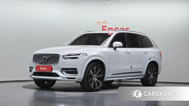 Volvo XC90 second Generation 2022 Белый из Кореи