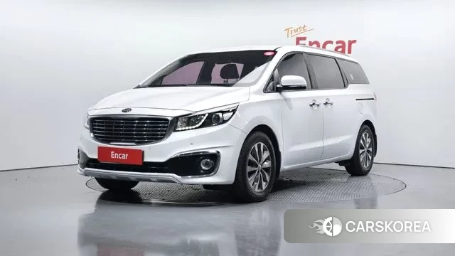 Kia All New Carnival 2018 Белый из Кореи