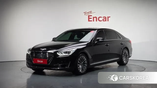 Genesis EQ900 2018 Черный из Кореи