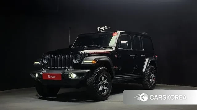 Jeep Wrangler (JL) 2022 Черный из Кореи