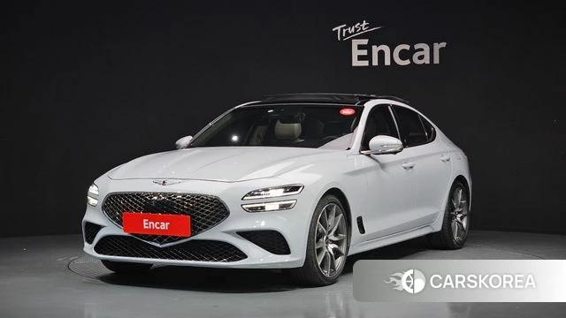 Genesis The New G70 2021 Светло-серебряный цвет из Кореи