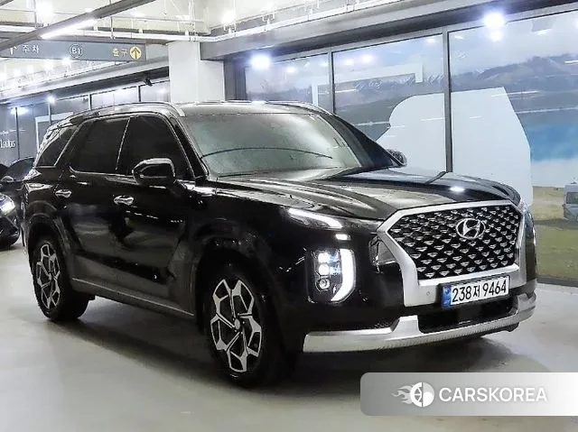Hyundai Palisade 2021 Черный из Кореи