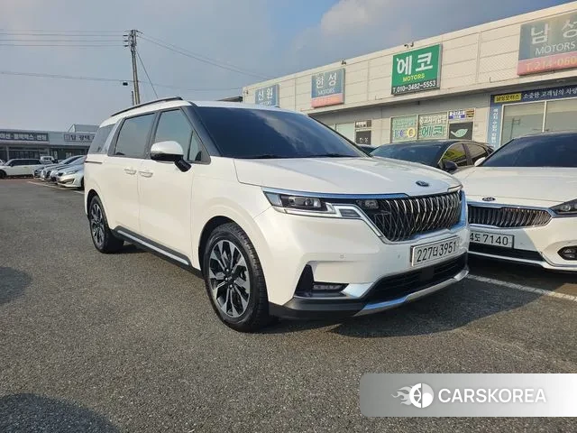 Kia Carnival 4th generation 2021 Белый из Кореи