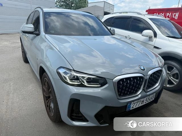 BMW X4 (G02) 2025 Небесно-голубой из Кореи