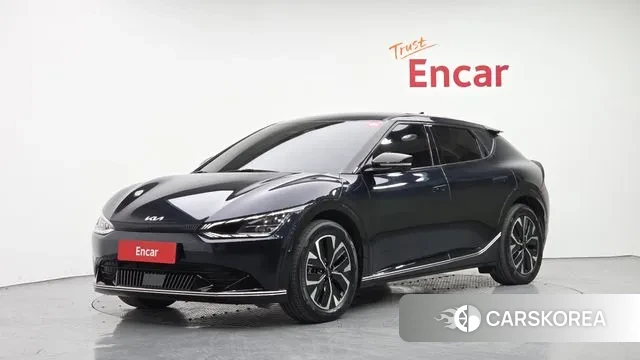 Kia EV6 2021 Синий из Кореи