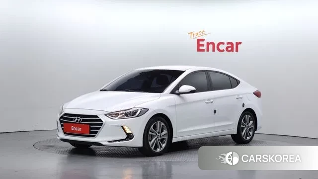 Hyundai Avante AD 2018 Белый из Кореи