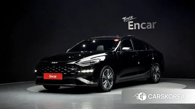 Kia K8 Hybrid 2023 Черный из Кореи