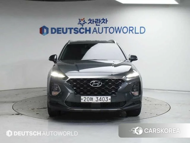 Hyundai Santa Fe TM 2018 Зеленый из Кореи