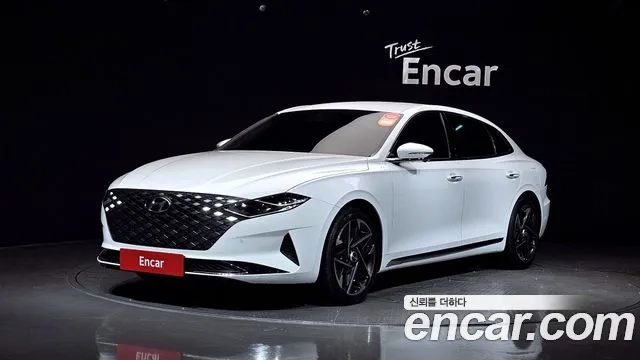 Hyundai The New Grandeur IG Hybrid 2022 Белый из Кореи