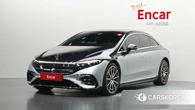 Mercedes-Benz EQS V297 2023 Синий из Кореи