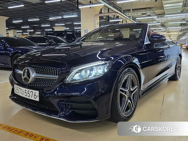 Mercedes-Benz C-Class W205 2020 Синий из Кореи