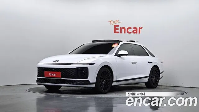 Hyundai Grandeur (GN7) 2023 Белый из Кореи