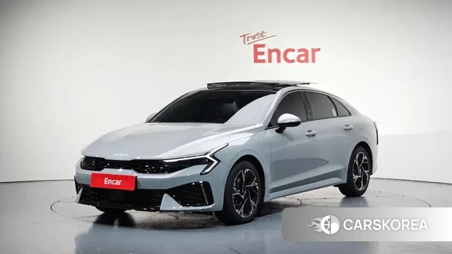 Kia The New K5 Hybrid 3rd generation 2024 Серебристо-серый из Кореи