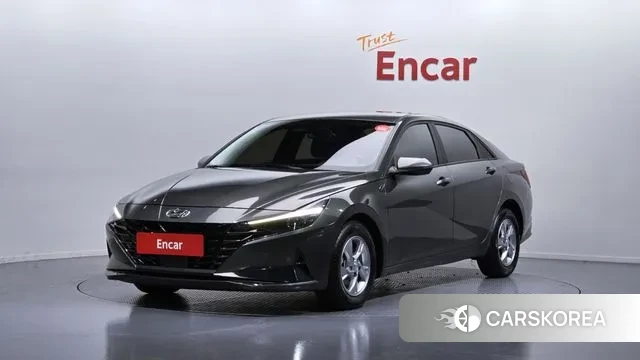 Hyundai Avante (CN7) 2021 Серый из Кореи