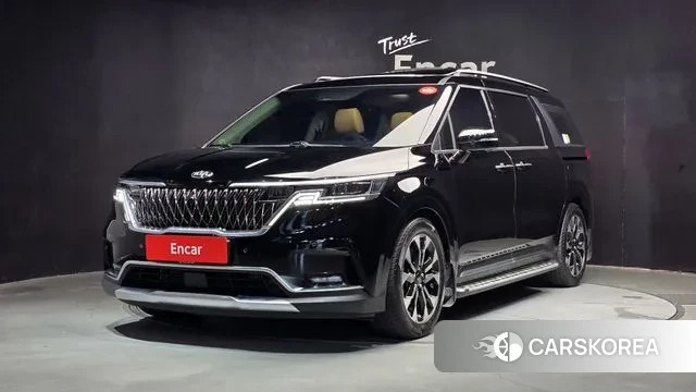 Kia Carnival 4th generation 2021 Черный из Кореи