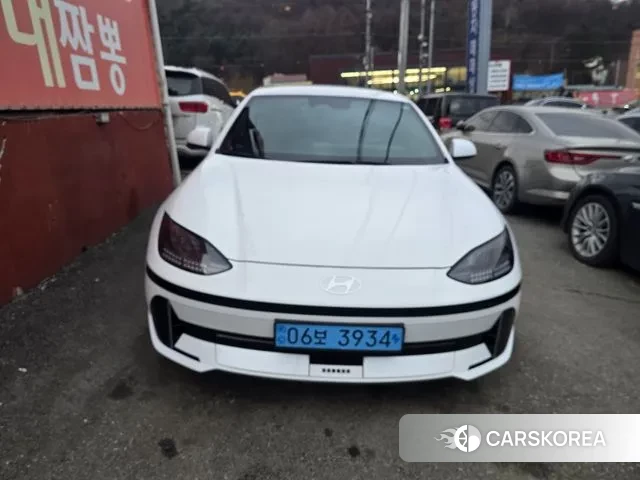 Hyundai Ionic 6 2023 Белый из Кореи