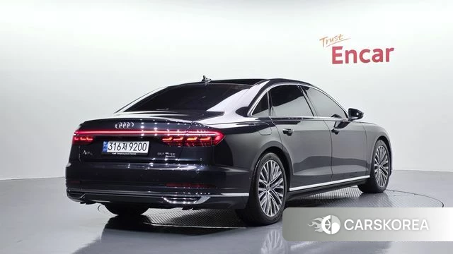 Audi A8 (D5) 2021 Синий из Кореи