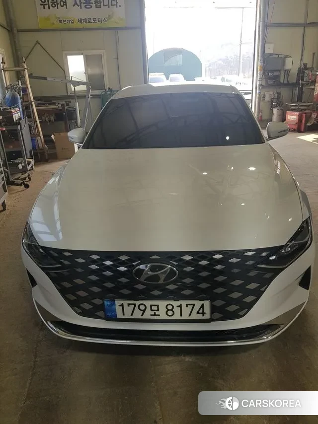 Hyundai The New Grandeur IG 2021 Белый из Кореи