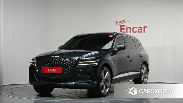 Genesis GV80 2021 Темно-зеленый из Кореи