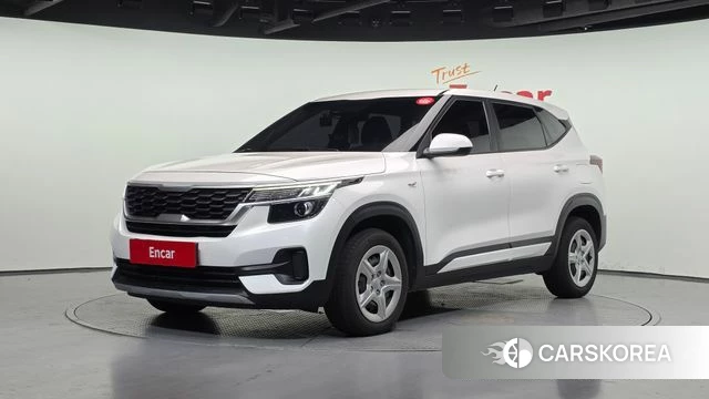 Kia Seltos 2021 Белый из Кореи
