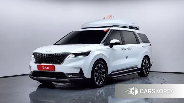 Kia Carnival 4th generation 2021 Белый из Кореи