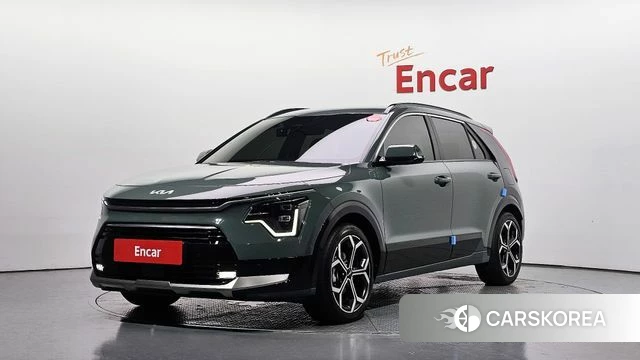 Kia Di Ol Nu Niro 2022 Зеленый из Кореи