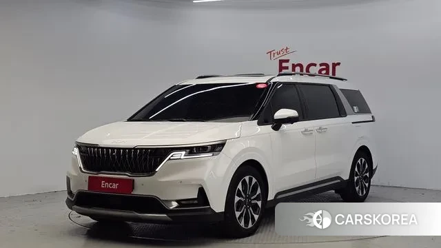 Kia Carnival 4th generation 2021 Белый из Кореи