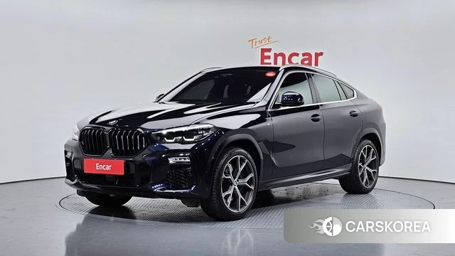 BMW X6 (G06) 2020 Синий из Кореи