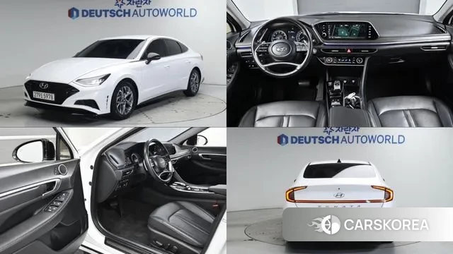 Hyundai Sonata (DN8) 2022 Белый из Кореи