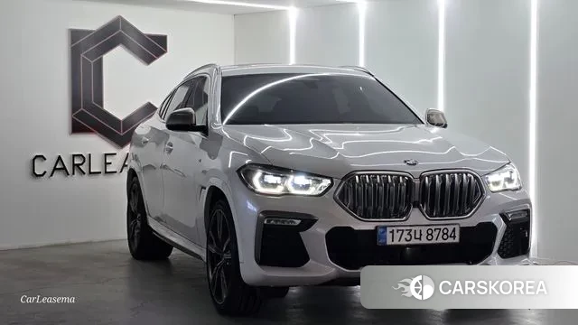 BMW X6 (G06) 2020 Белый из Кореи