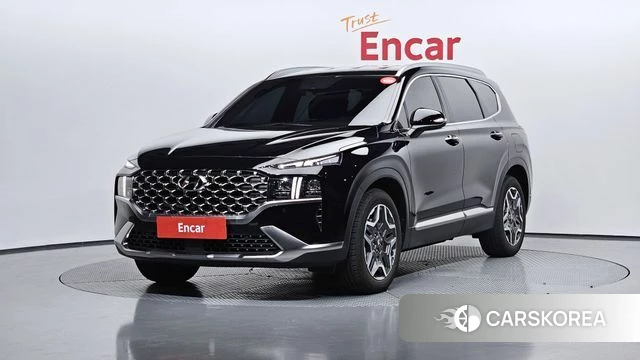 Hyundai The New Santa Fe 2021 Черный из Кореи