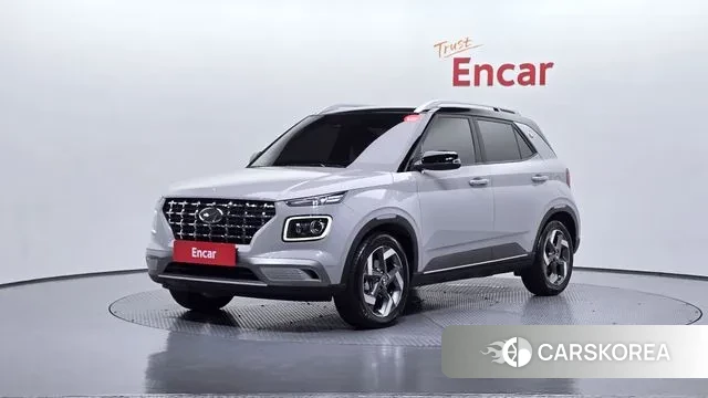 Hyundai Venue 2022 Серебристо-серый из Кореи