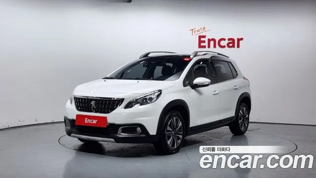 Peugeot 2008 2018 Белый из Кореи