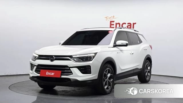 Ssangyong Beautiful Korando 2020 Белый из Кореи