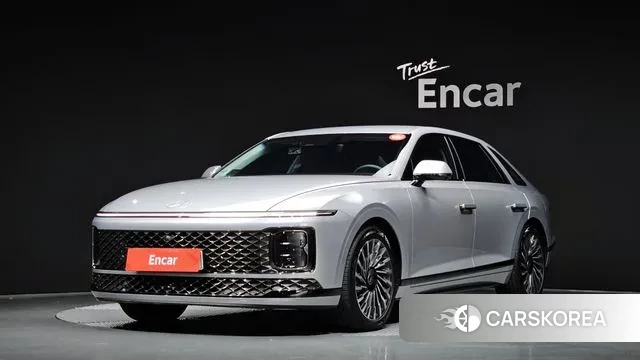 Hyundai Grandeur (GN7) 2023 Серебристо-серый из Кореи