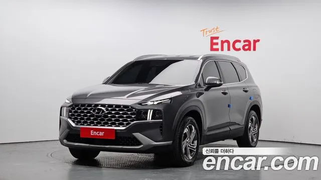 Hyundai The New Santa Fe 2020 Серый из Кореи