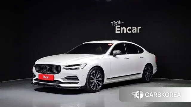 Volvo S90 2018 Белый из Кореи