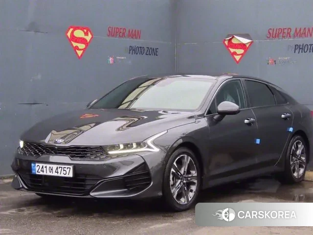 Kia K5 3rd generation 2020 Серый из Кореи