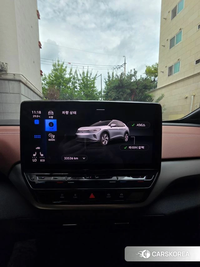 Volkswagen ID.4 2023 Небесно-голубой из Кореи