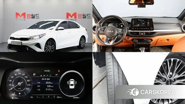 Kia The New K3 2nd generation 2022 Белый из Кореи