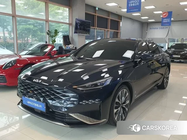 Kia K8 2022 Синий из Кореи